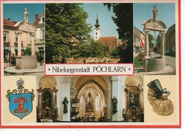 Ansichtskarte Nibelungenstadt Pöchlarn